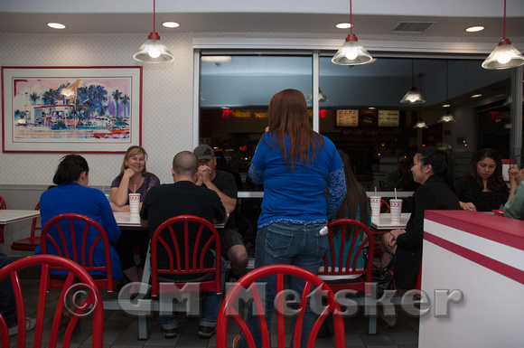 Rehearsal and Dinner at In and Out