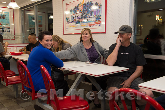 Rehearsal and Dinner at In and Out